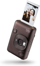 instax Fujifilm Mini LiPlay Hybrid Instant Print Camera Deep Bronze-2