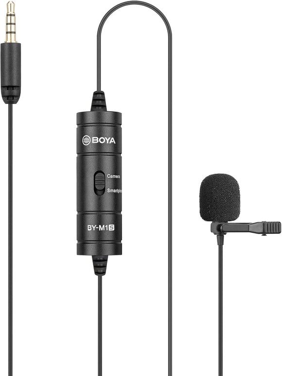 Boya BY-M1 Omni-directional Lavalier Microphone - Damaged Packaging