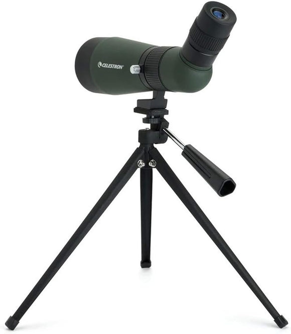 Celestron Landscout 12-36X60mm Angled Zoom Spotting Scope with Table-Top Tripod