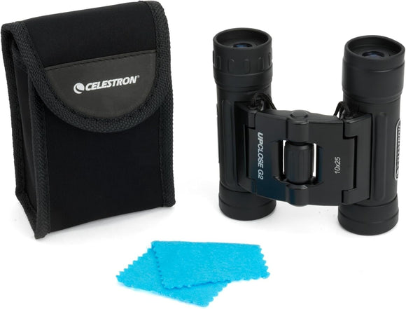 Celestron Upclose G2 Roof Compact Binoculars 10 x Magnification x 25 mm Lens Diameter