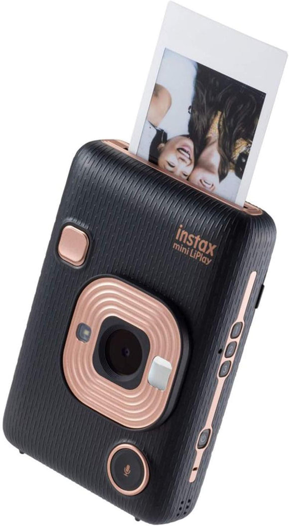 Fujifilm Instax Mini LiPlay Instant Camera Elegant Black