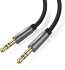 Ugreen AUX 3.5 mm Male to Male Round Audio Cable 3 meter Length Black-2