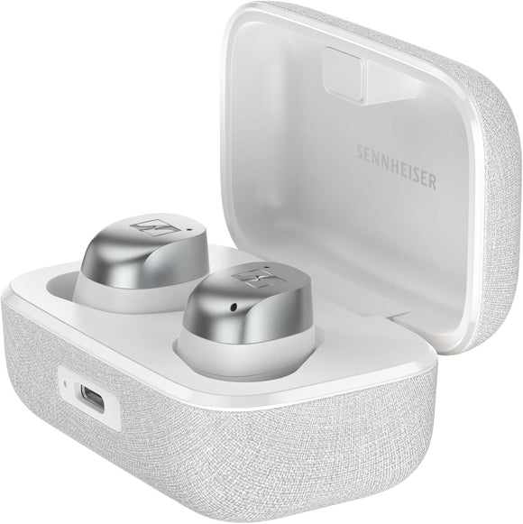 Sennheiser Momentum True Wireless 4 Adaptive Noise Cancellation Earbuds White  - Pre-Owned - Like new