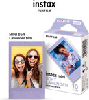 instax Fujifilm Instax Mini Instant Film 10 Sheets Soft Lavender - Damaged Packaging-1