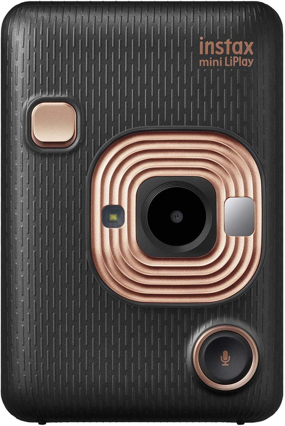 Fujifilm Instax Mini LiPlay Instant Camera Elegant Black