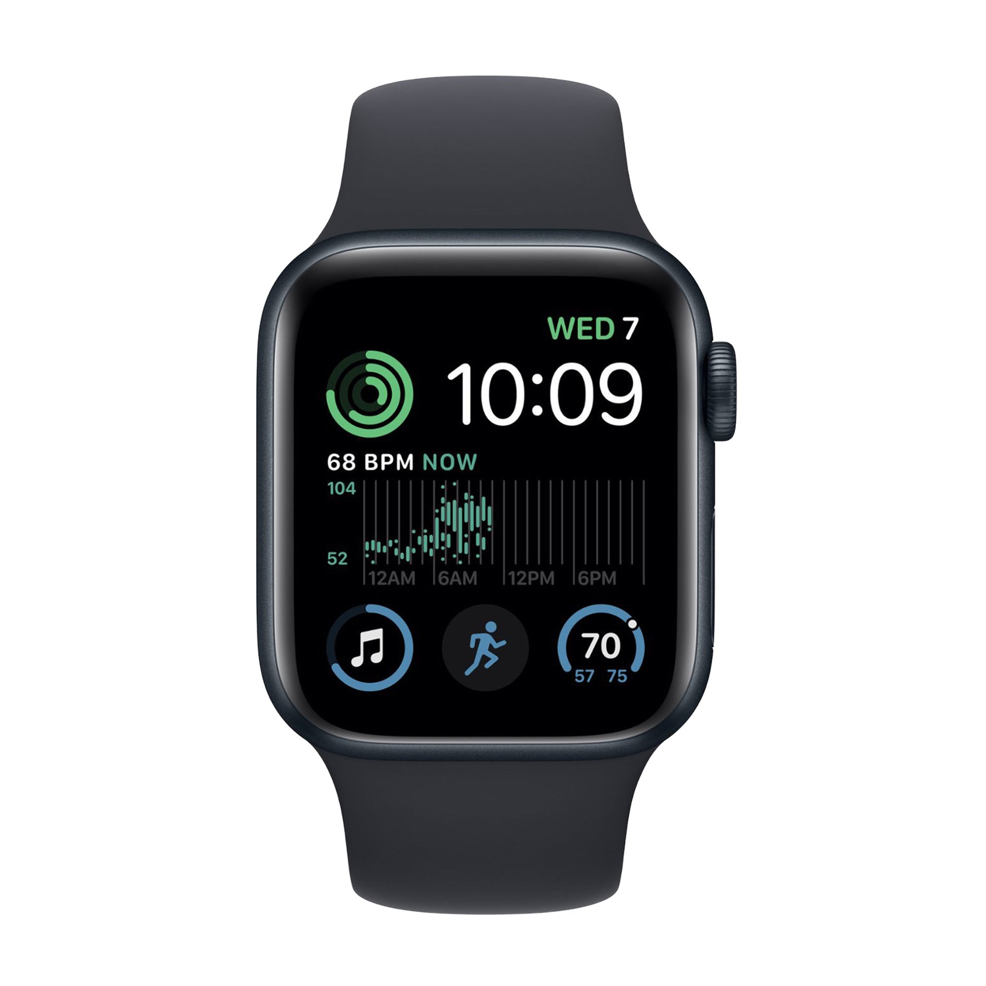 Apple Watch SE (2nd Gen) GPS + Cellular Midnight Aluminium 44mm