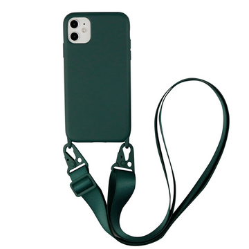 Cased Crossbody Phone Case Green