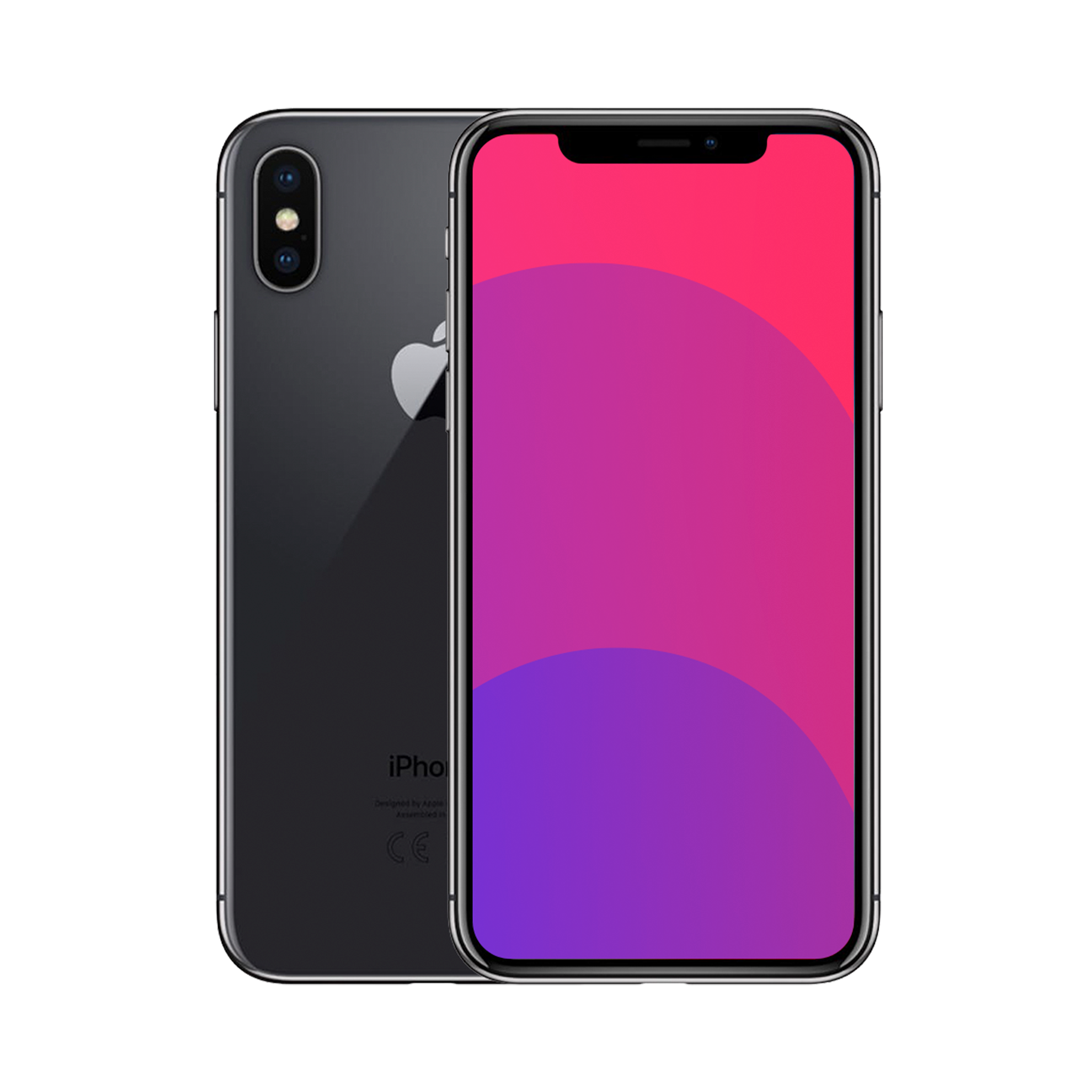 Apple iPhone X 64GB Space Grey No Face ID
